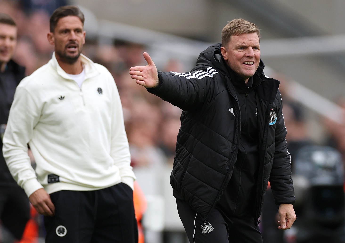 Newcastle head coach Eddie Howe