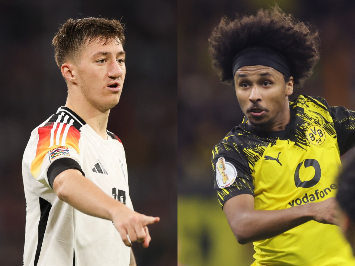 Angelo Stiller y Karim Adeyemi