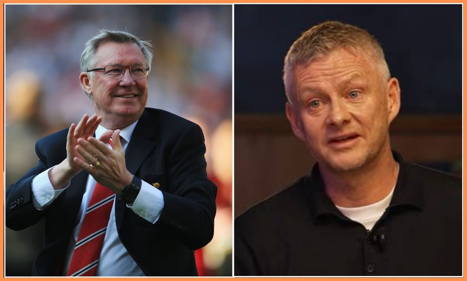 Sir Alex Ferguson and Ole Gunnar Solskjaer