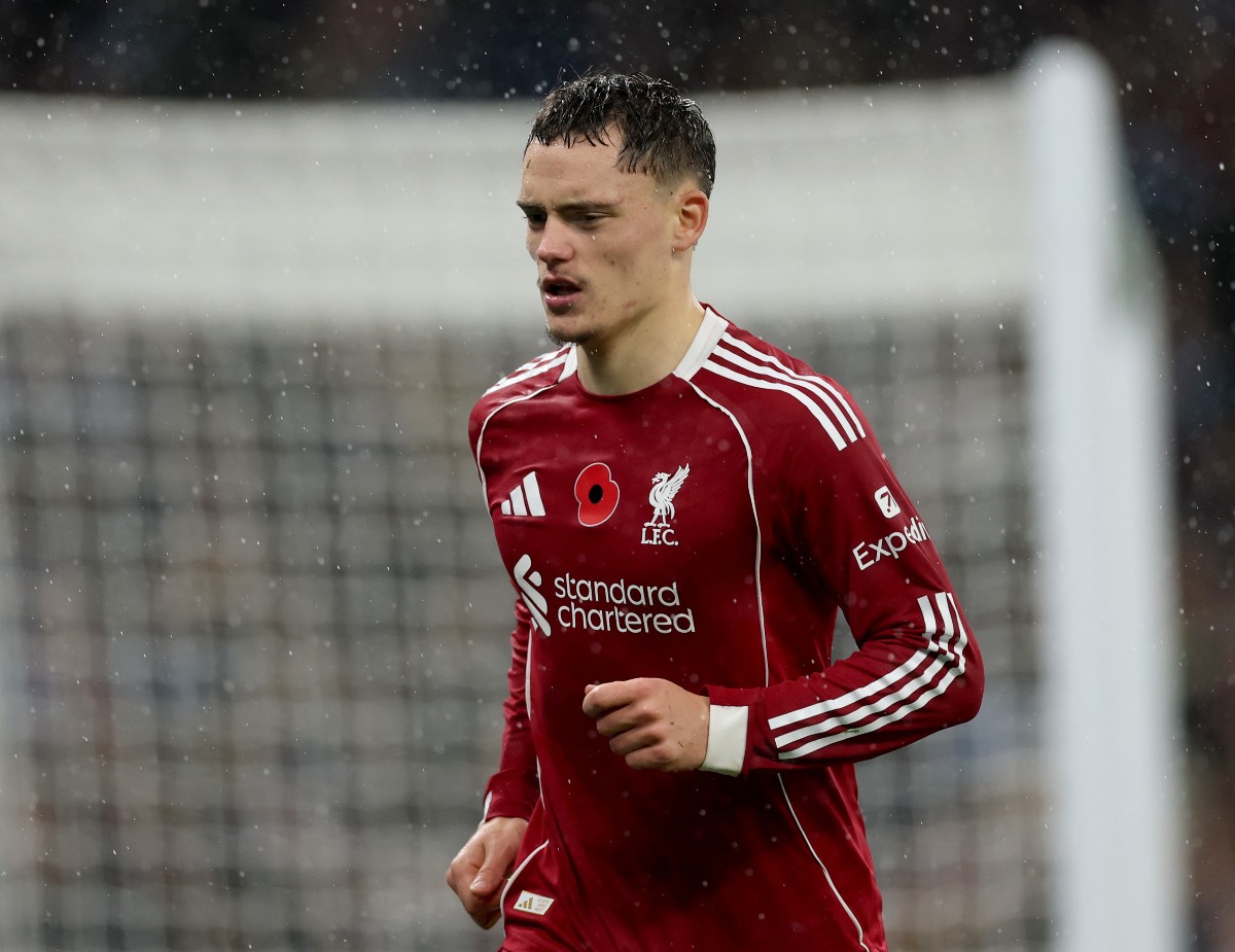 Florian Wirtz in action for Liverpool