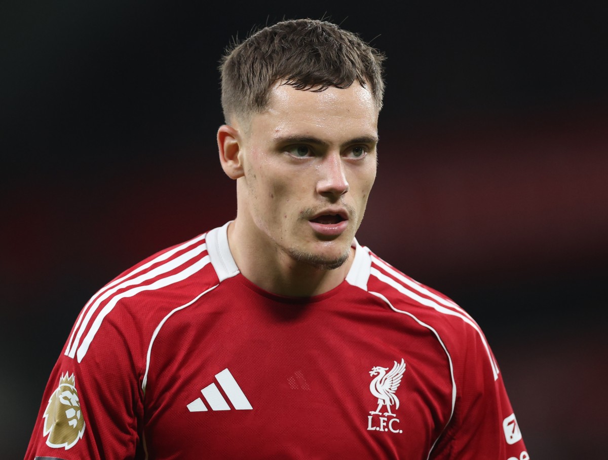 Florian Wirtz in action for Liverpool