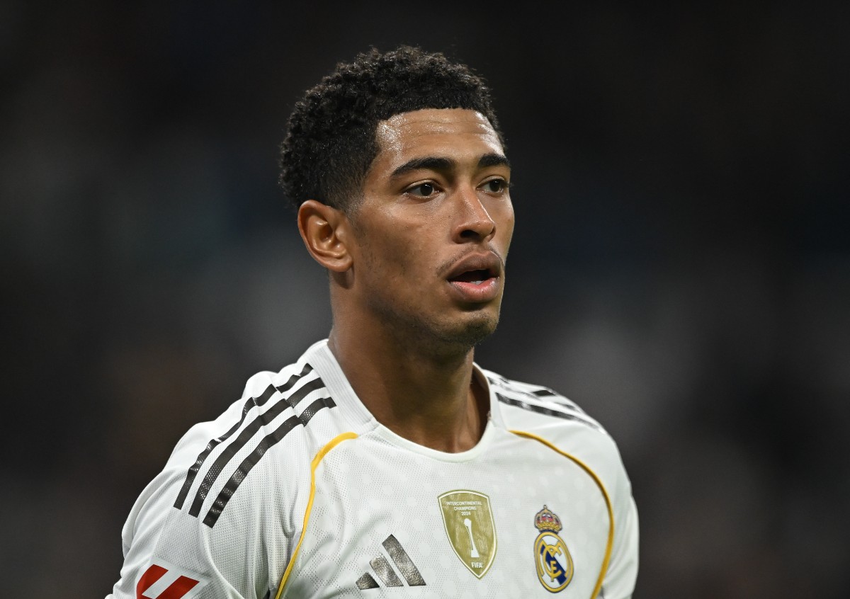 Jude Bellingham en acción con el Real Madrid