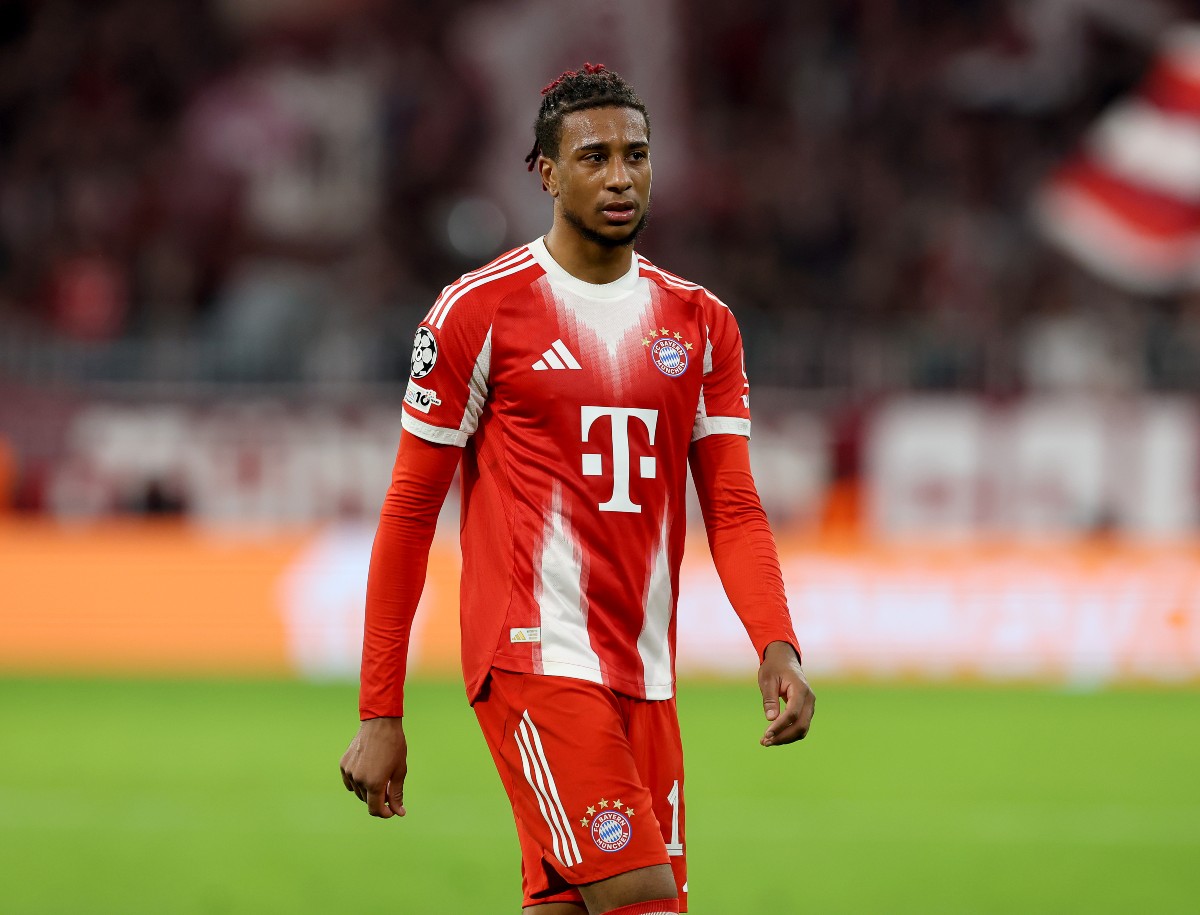 Michael Olise en acción con el Bayern de Múnich