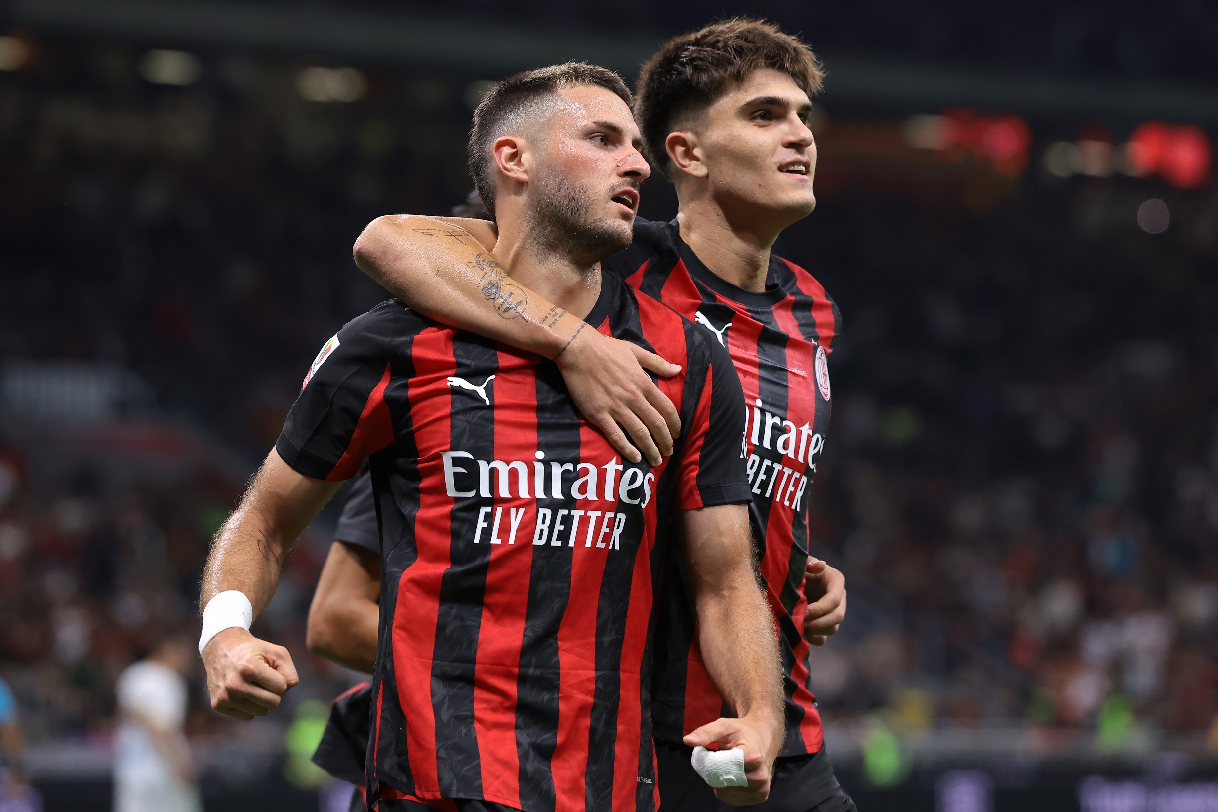 Santiago Gimenez of AC Milan