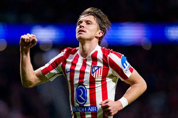 Conor Gallagher in action for Atletico Madrid