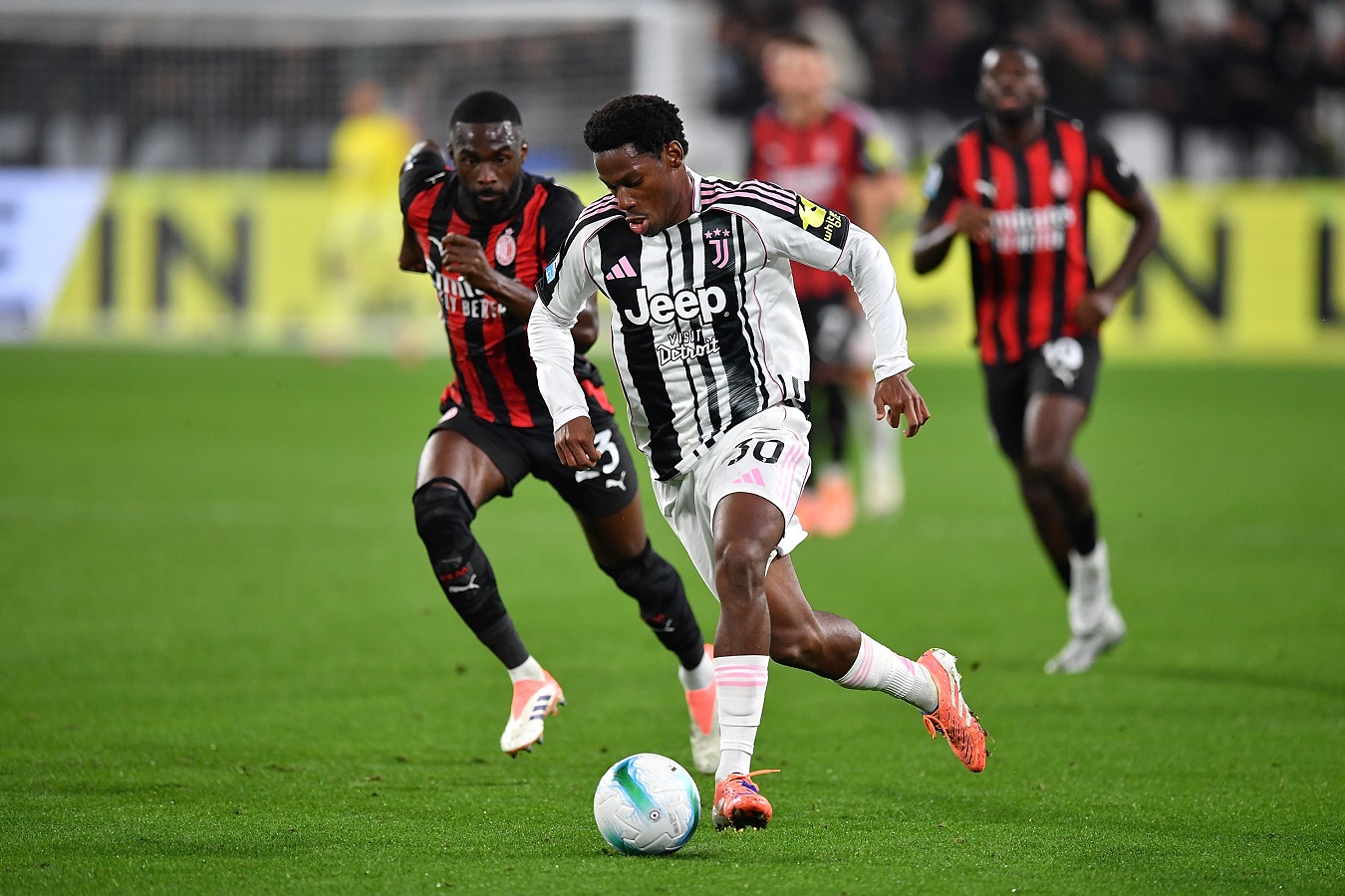 Jonathan David of Juventus FC in action