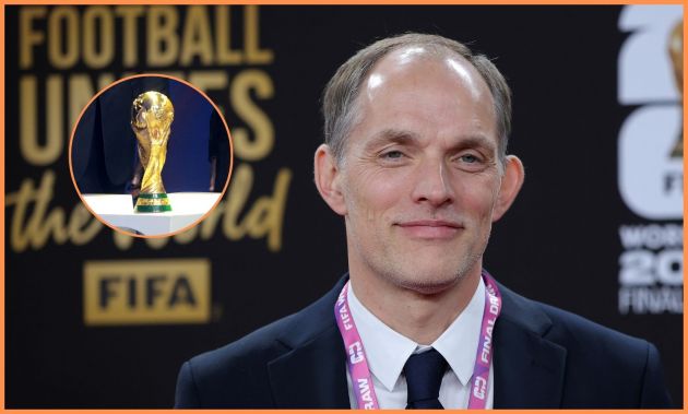 England manager Thomas Tuchel at the World Cup draw