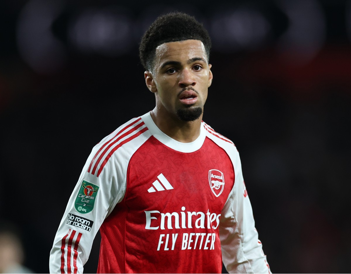 Ethan Nwaneri in action for Arsenal