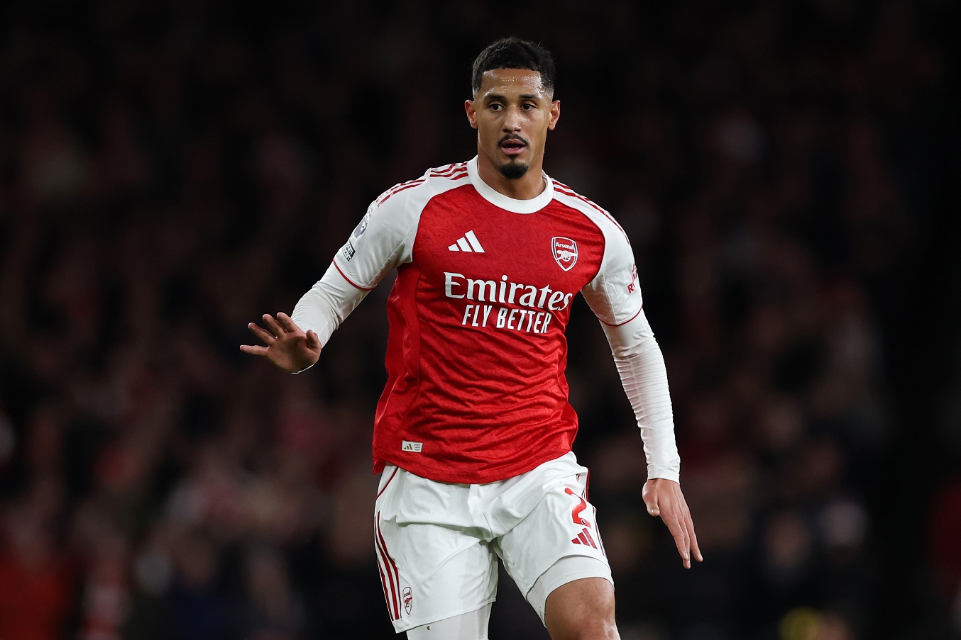 William Saliba of Arsenal