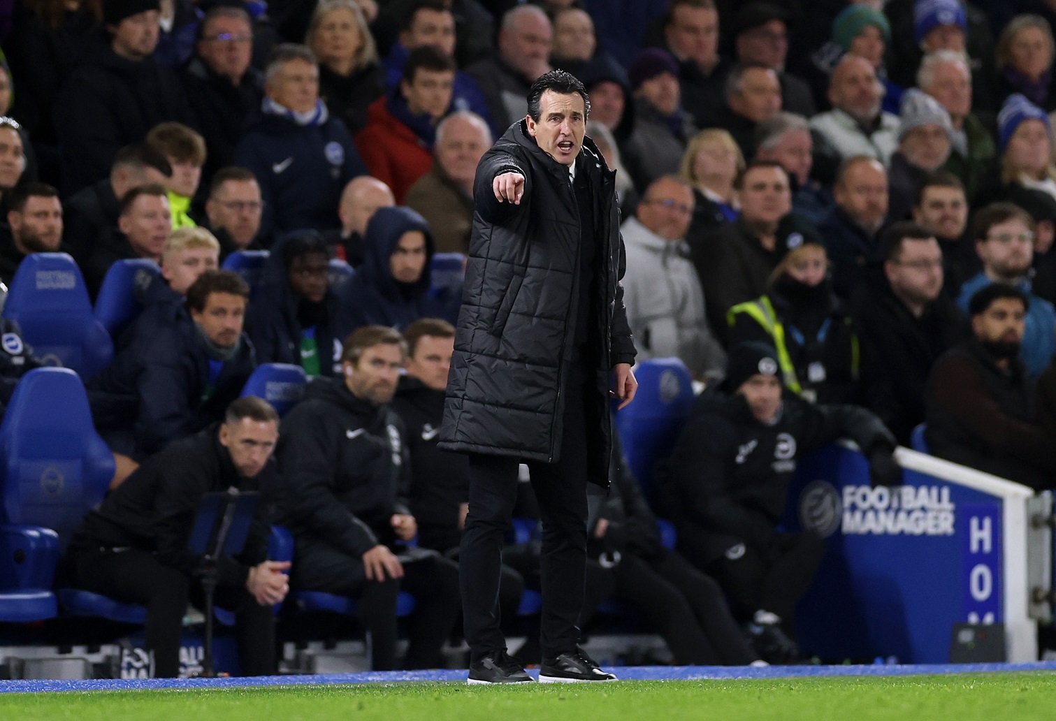 Unai Emery, manager of Aston Villa