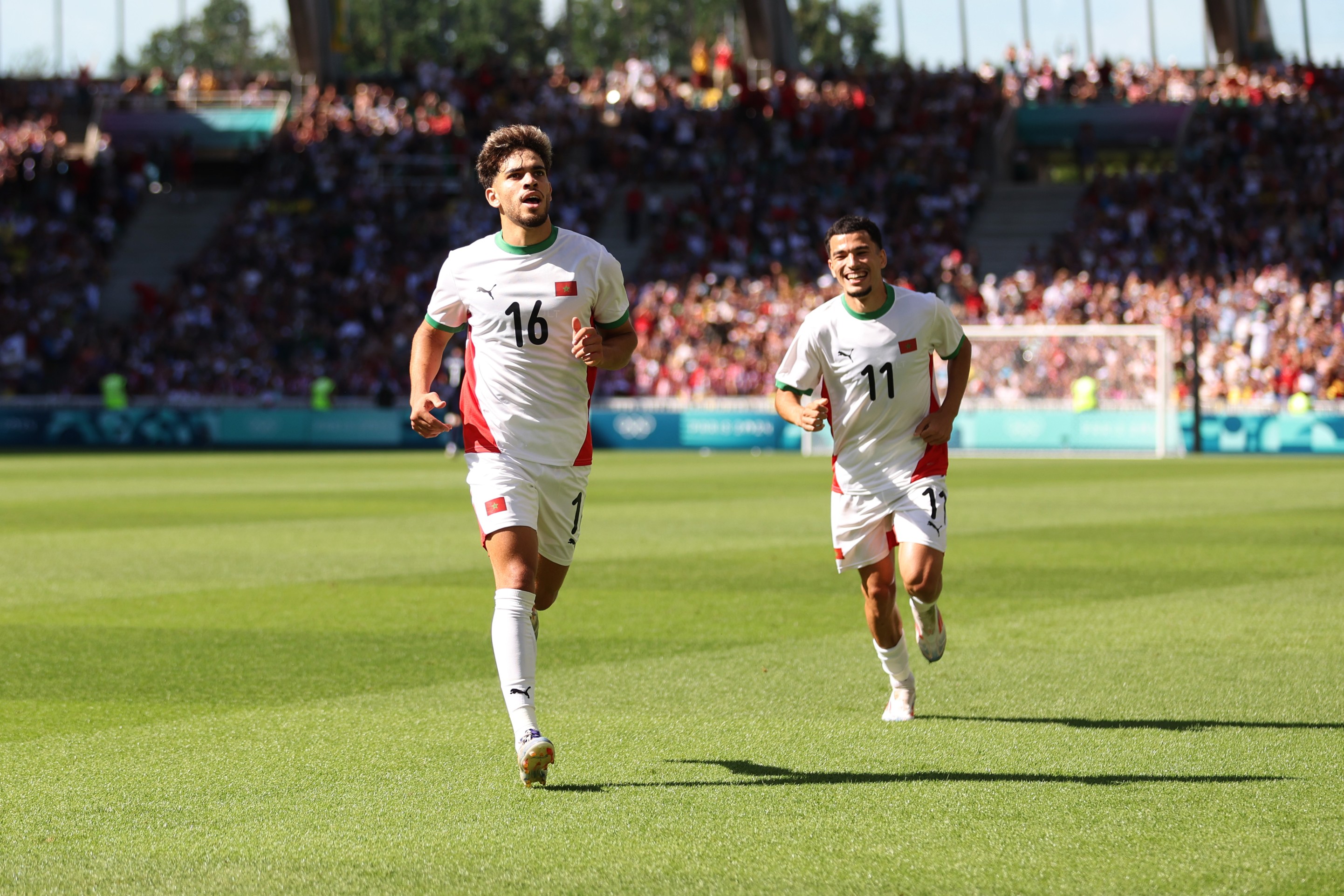 Zakaria El Ouahdi during the Men's Bronze Medal match between Egypt and Morocco