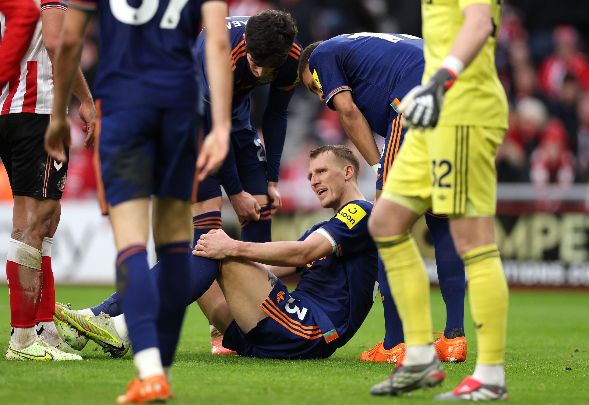 Dan Burn of Newcastle United