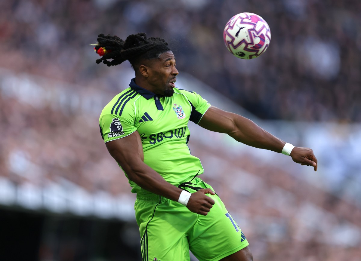 Adama Traore in action for Fulham