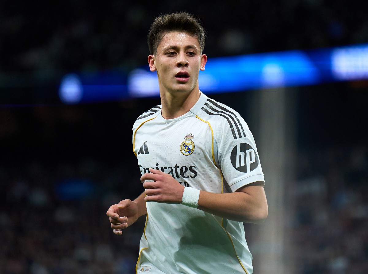 Arda Guler em ação pelo Real Madrid contra o Sevilla