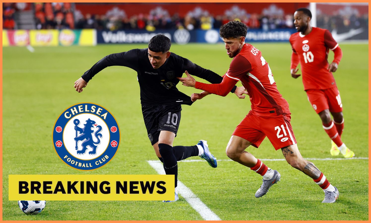 Kendry Paez in action for Ecuador