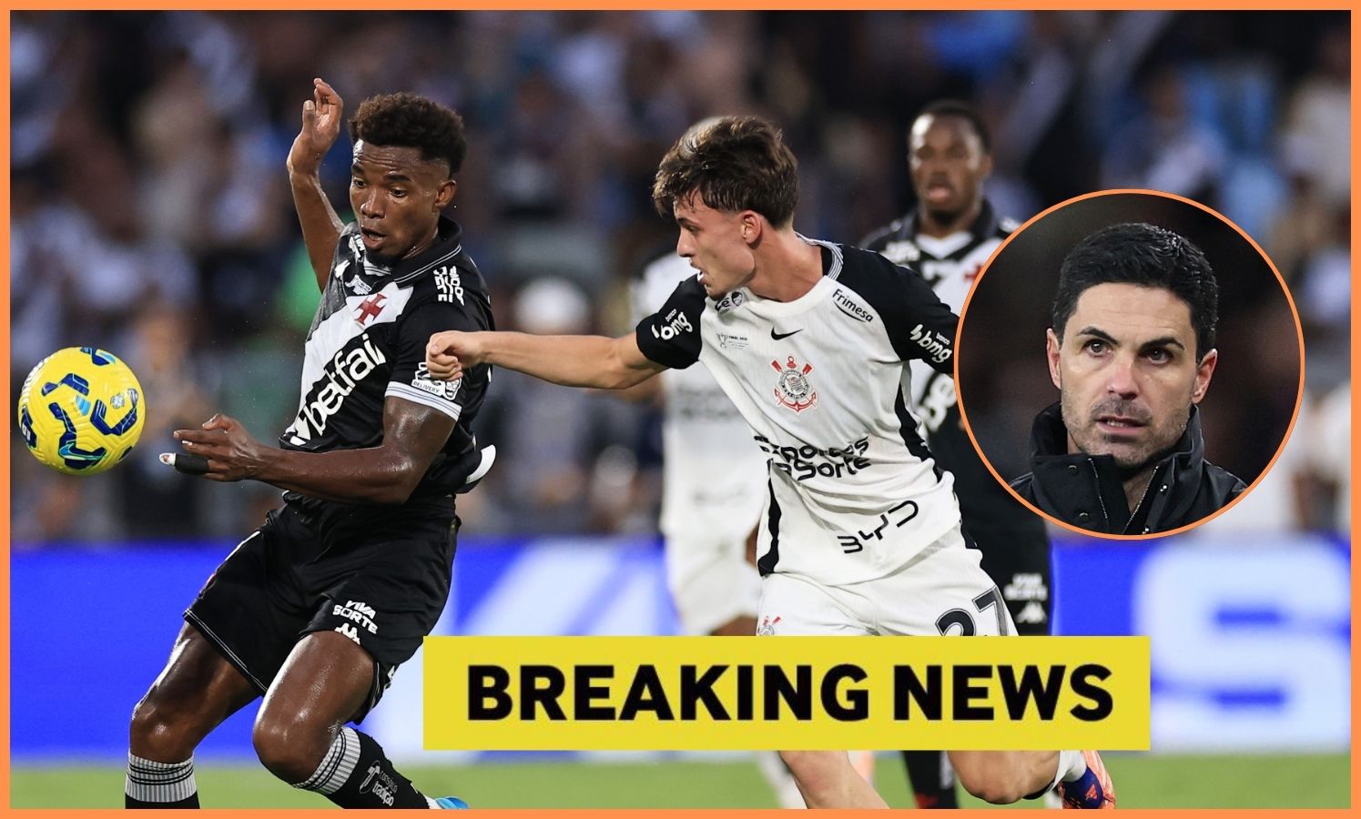 Breno Bidon in action for Corinthians