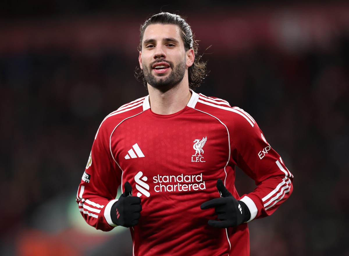 Dominik Szoboszlai in action for Liverpool