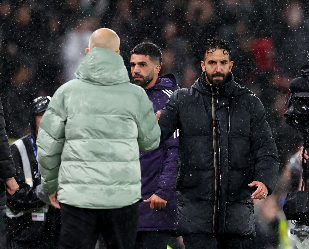 Enzo Maresca and Ruben Amorim