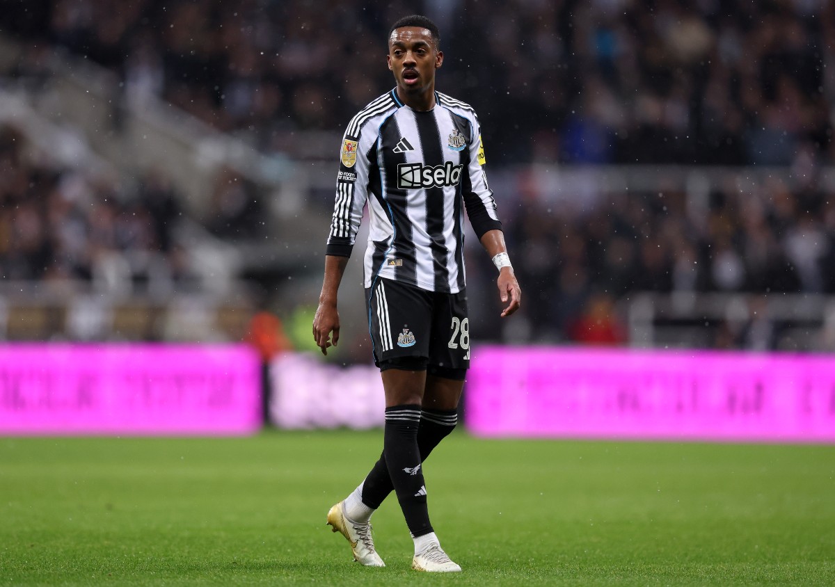 Joe Willock in action for Newcastle