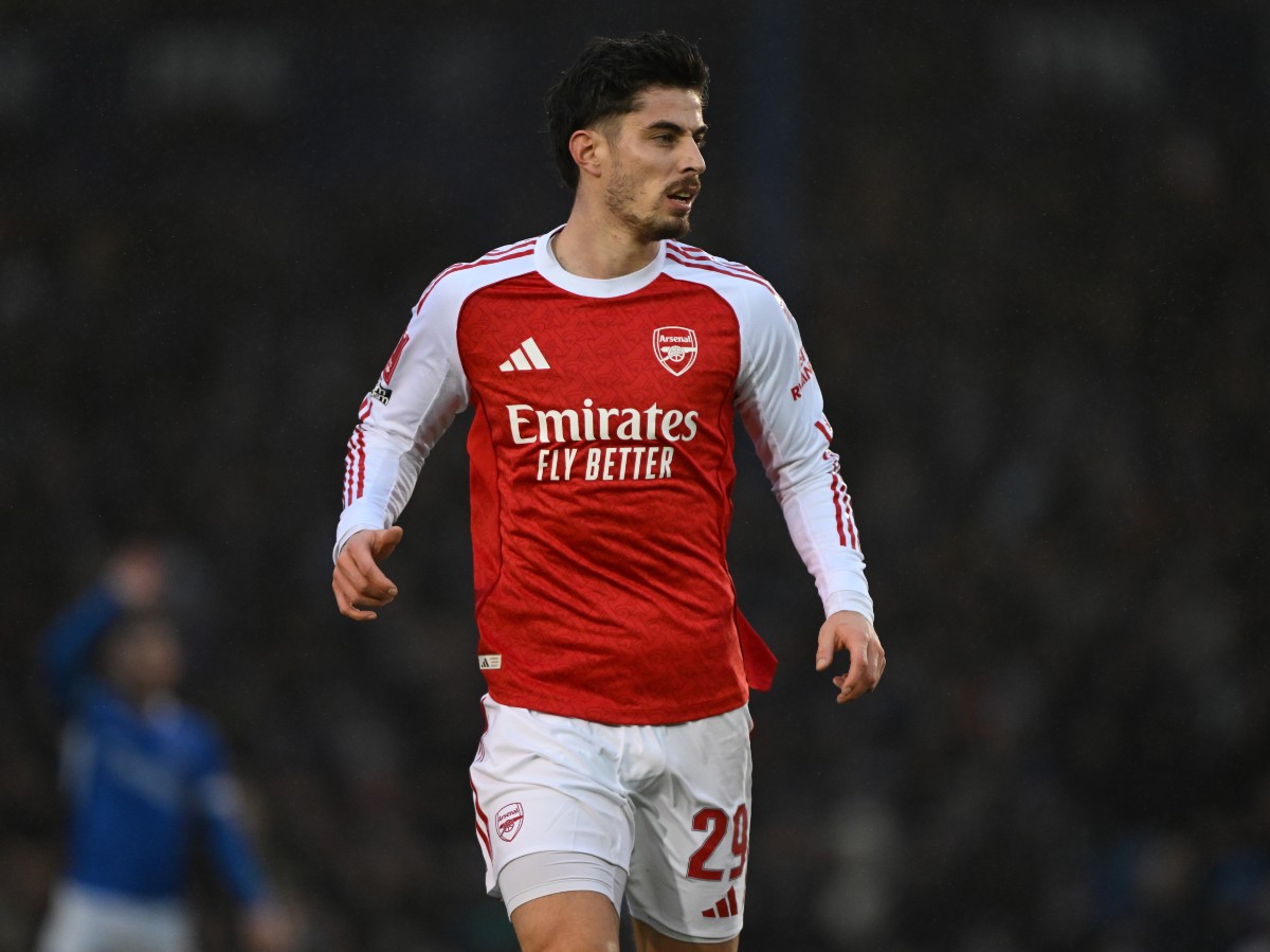 Kai Havertz in action for Arsenal
