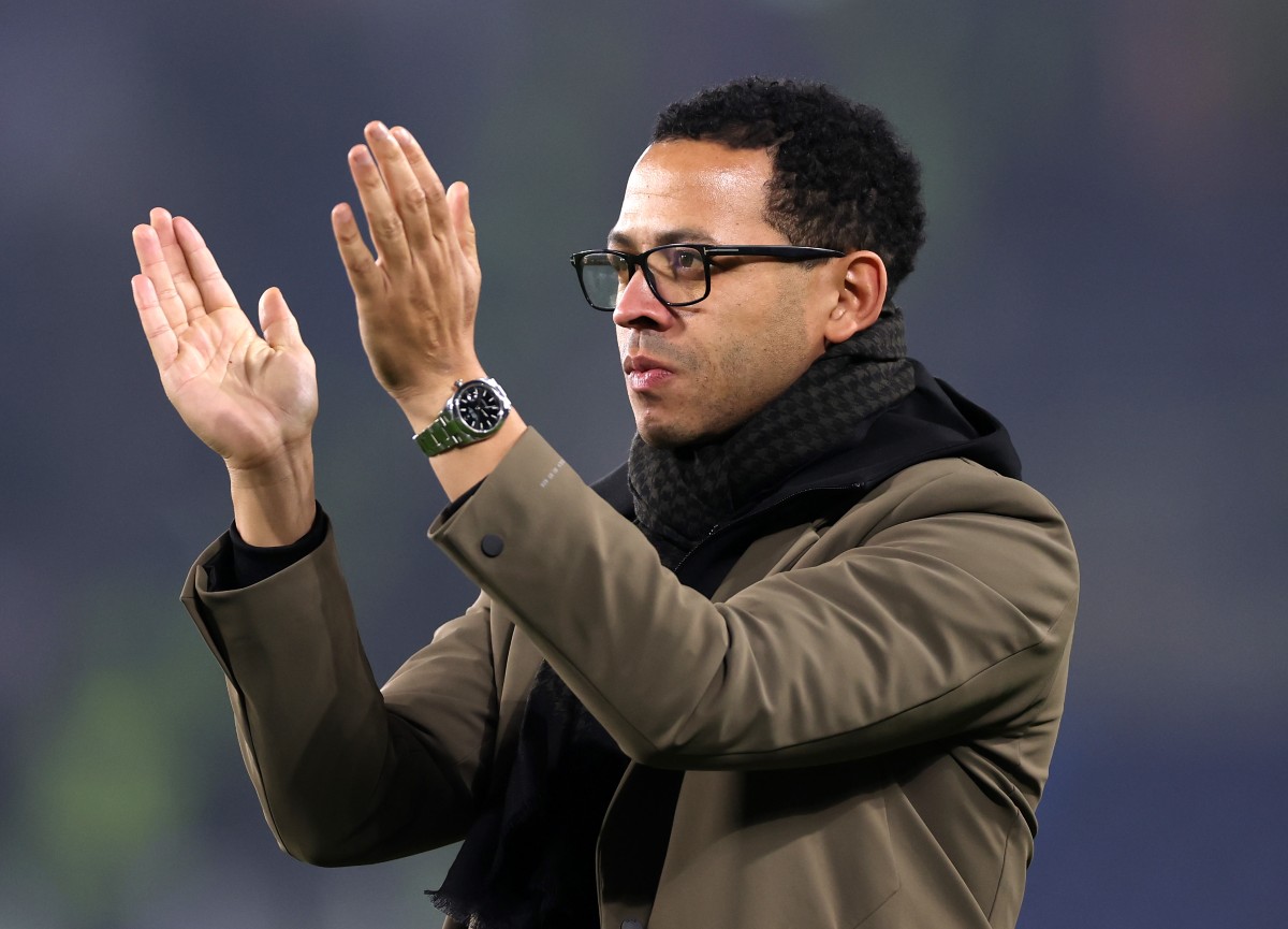 Liam Rosenior applauds the Strasbourg fans