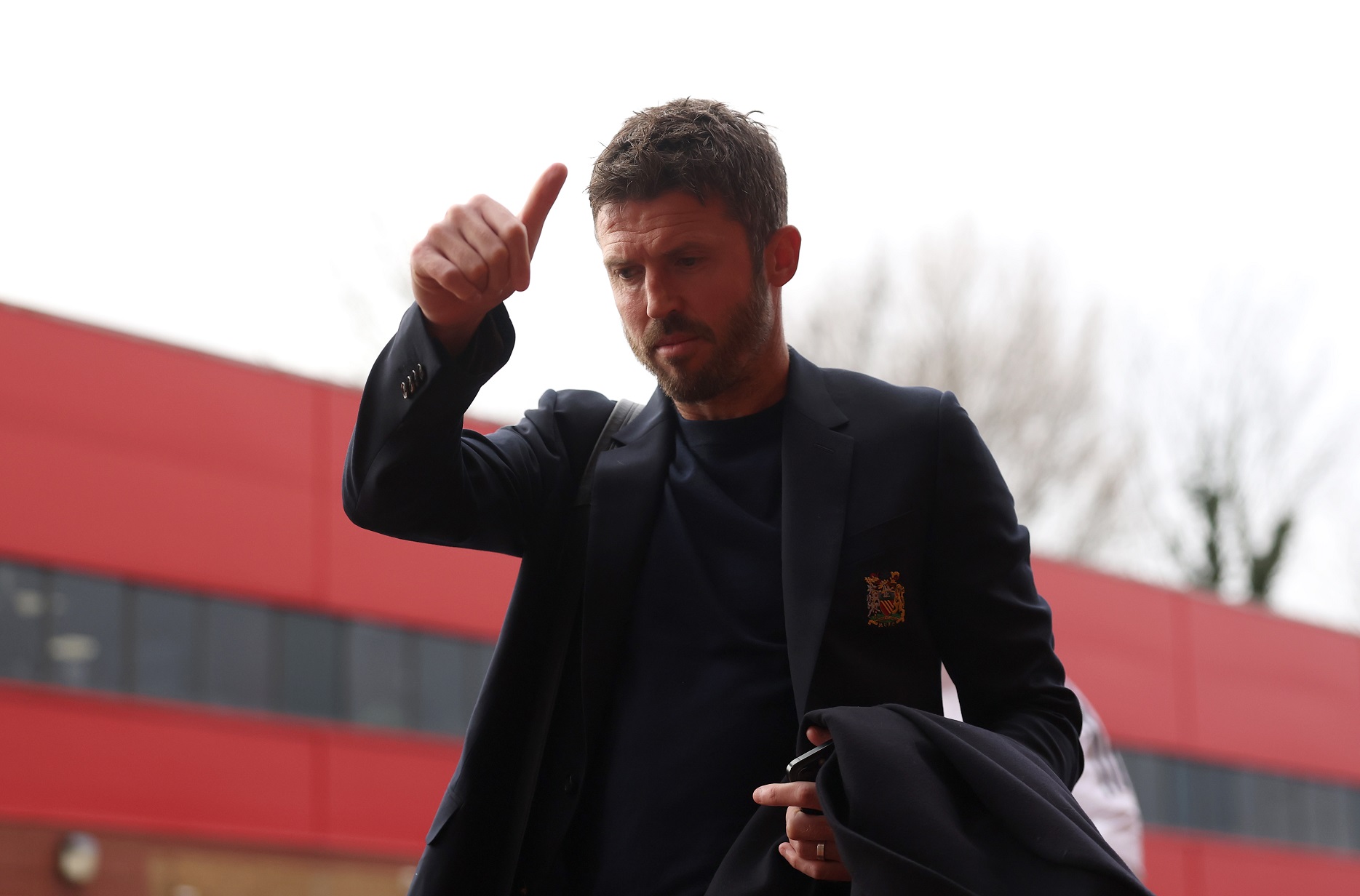 Michael Carrick, allenatore ad interim del Manchester United