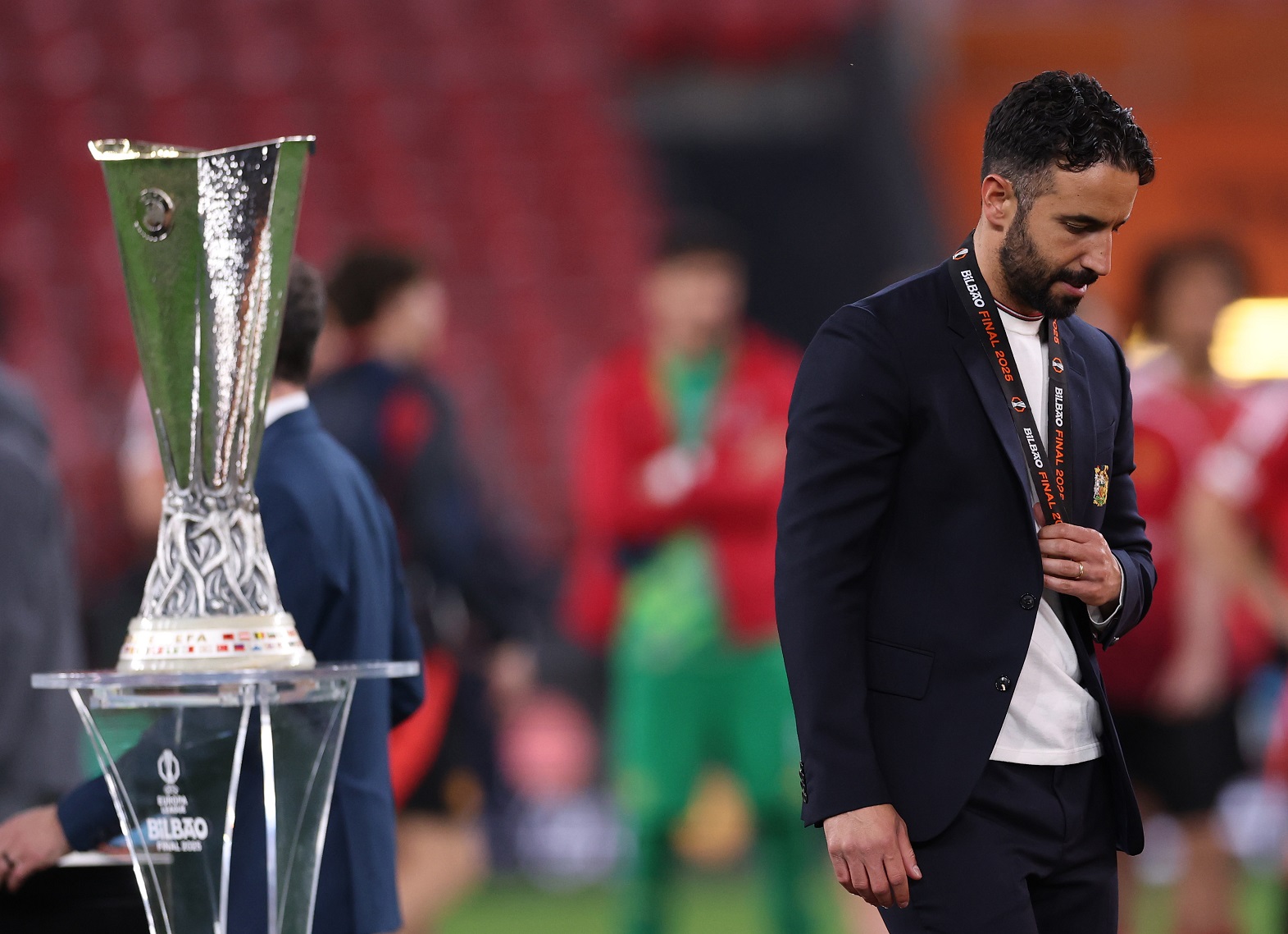 Ruben Amorim after the Europa League final defeat