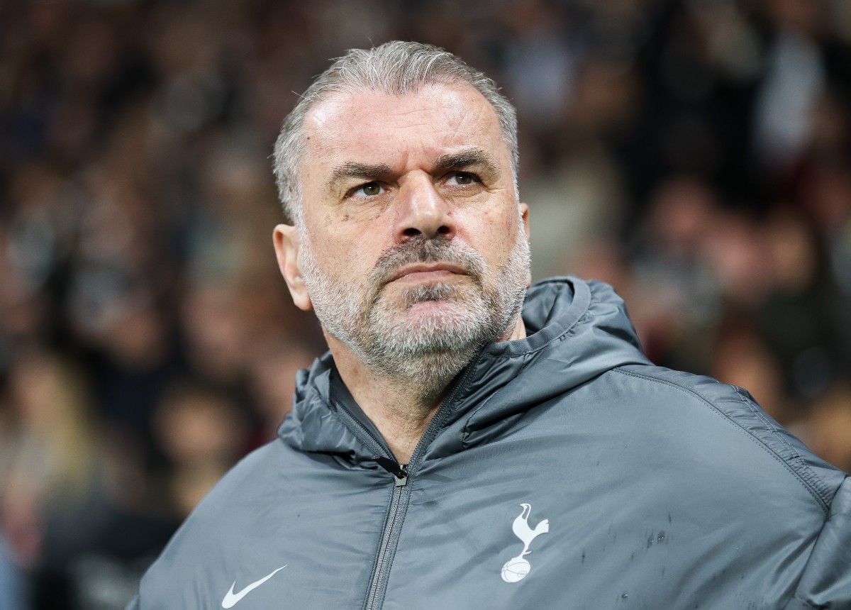 Ange Postecoglou during his time as Tottenham manager