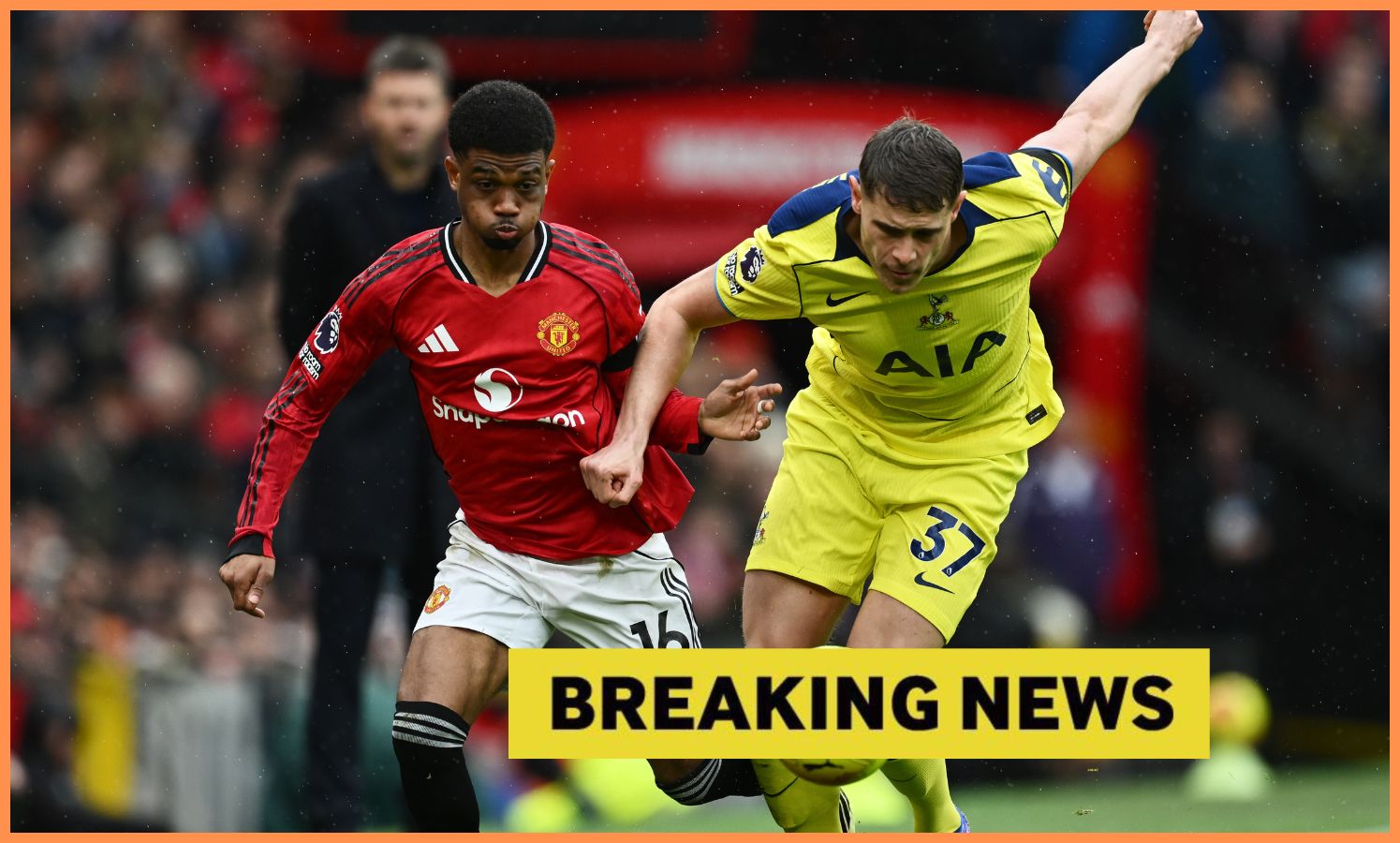 Amad Diallo and Micky van de Ven