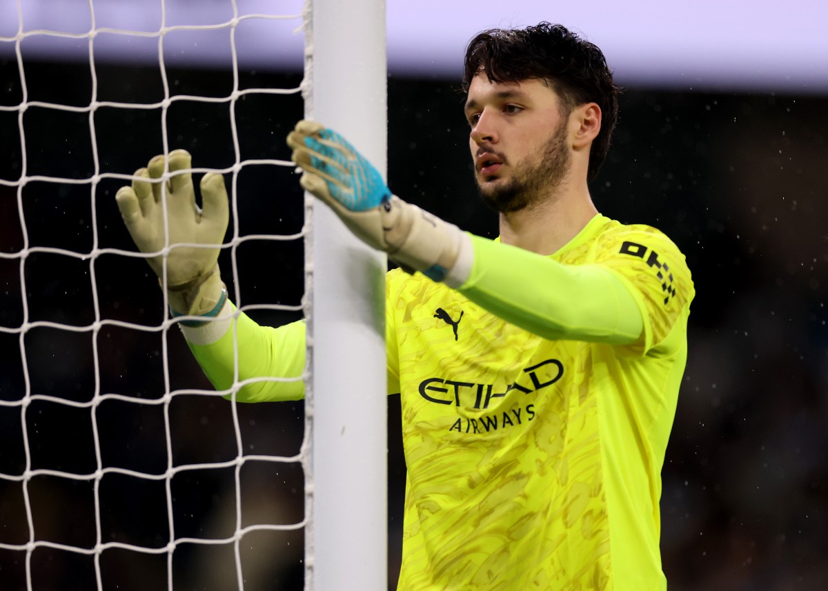 James Trafford of Manchester City