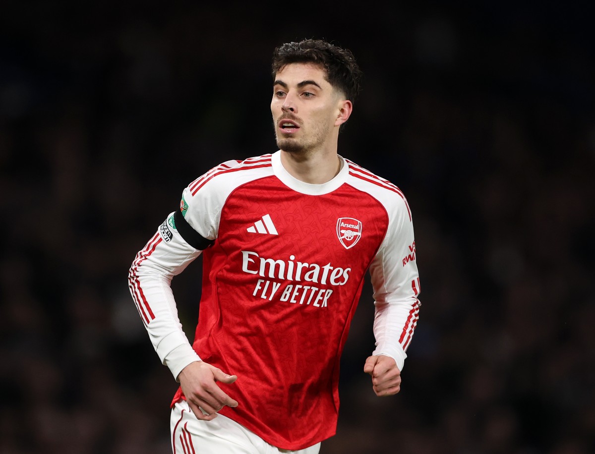 Kai Havertz in action for Arsenal