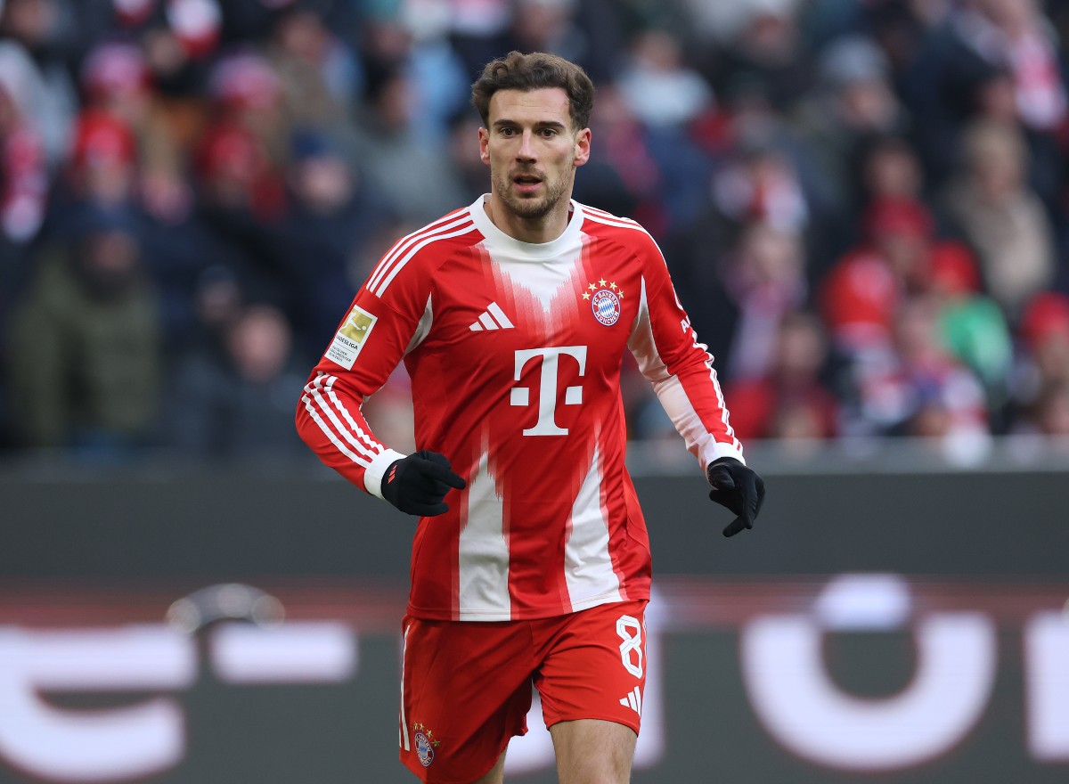 Leon Goretzka of Bayern Munich in action