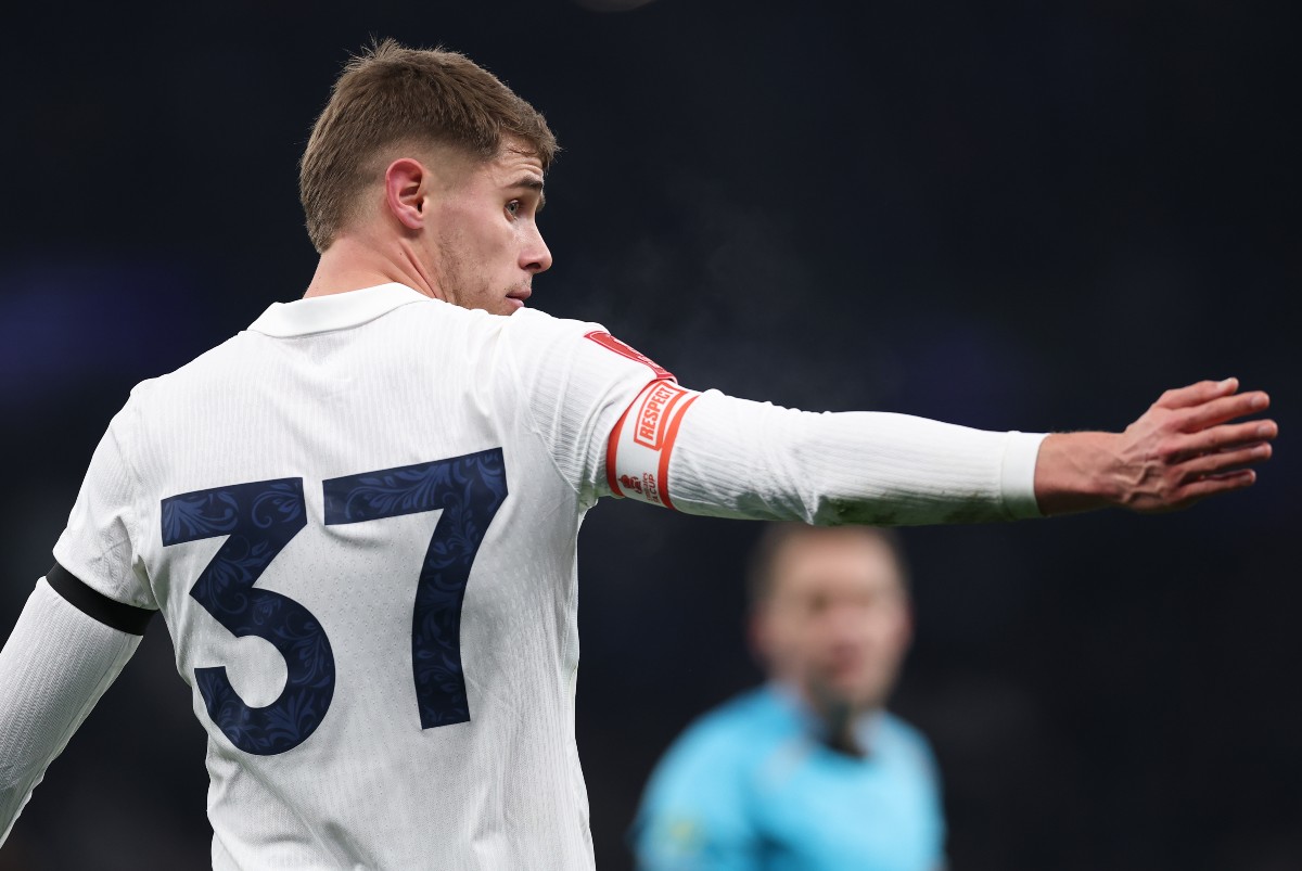 Micky van de Ven of Tottenham Hotspur