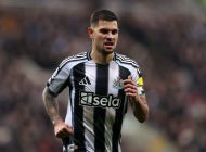 Newcastle's Bruno Guimaraes in action