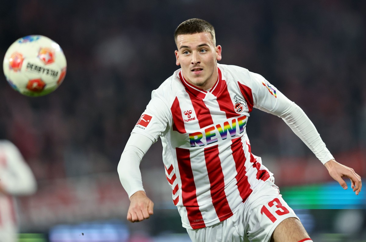 Said El Mala in action for FC Koln