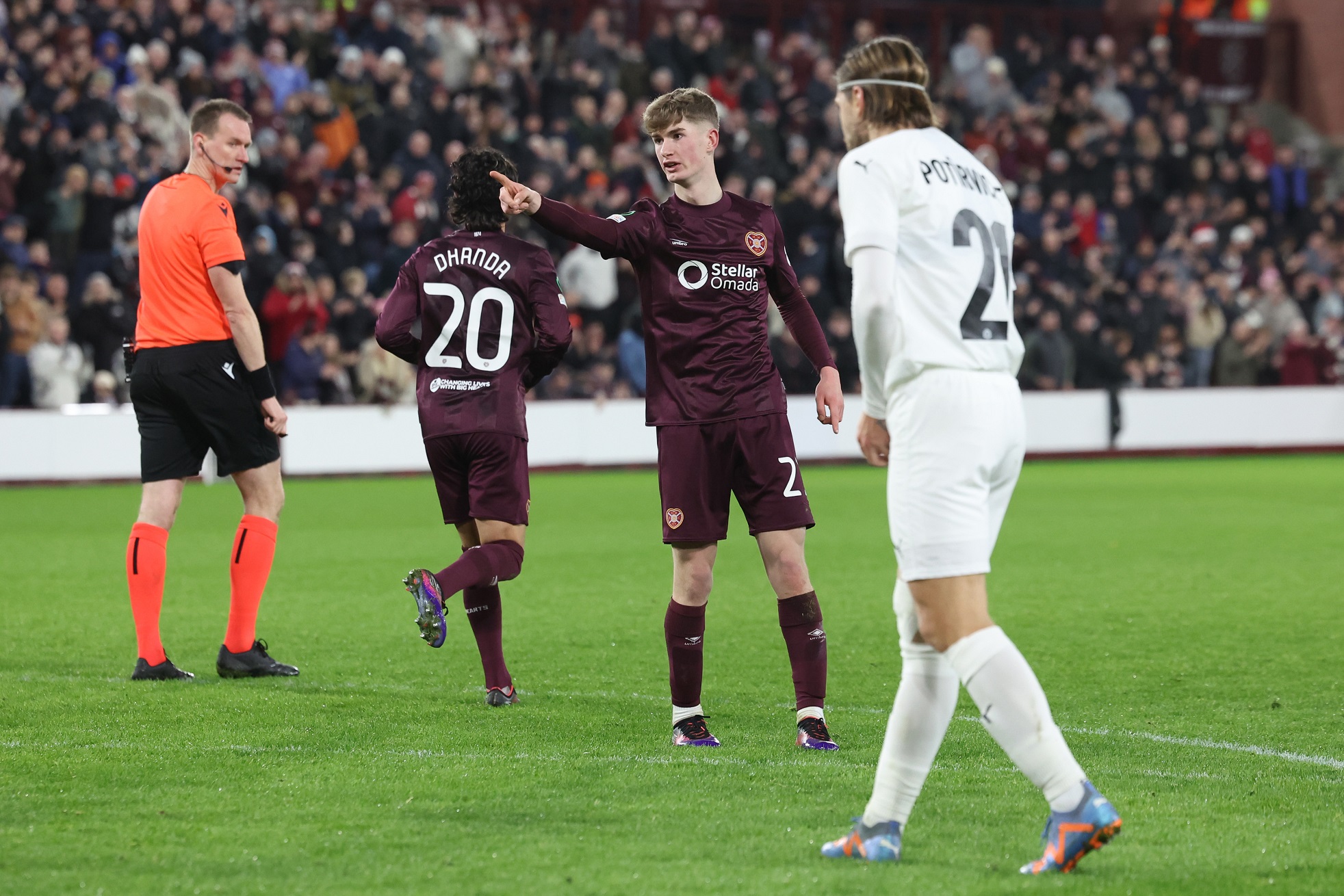 James Wilson of Heart of Midlothian FC