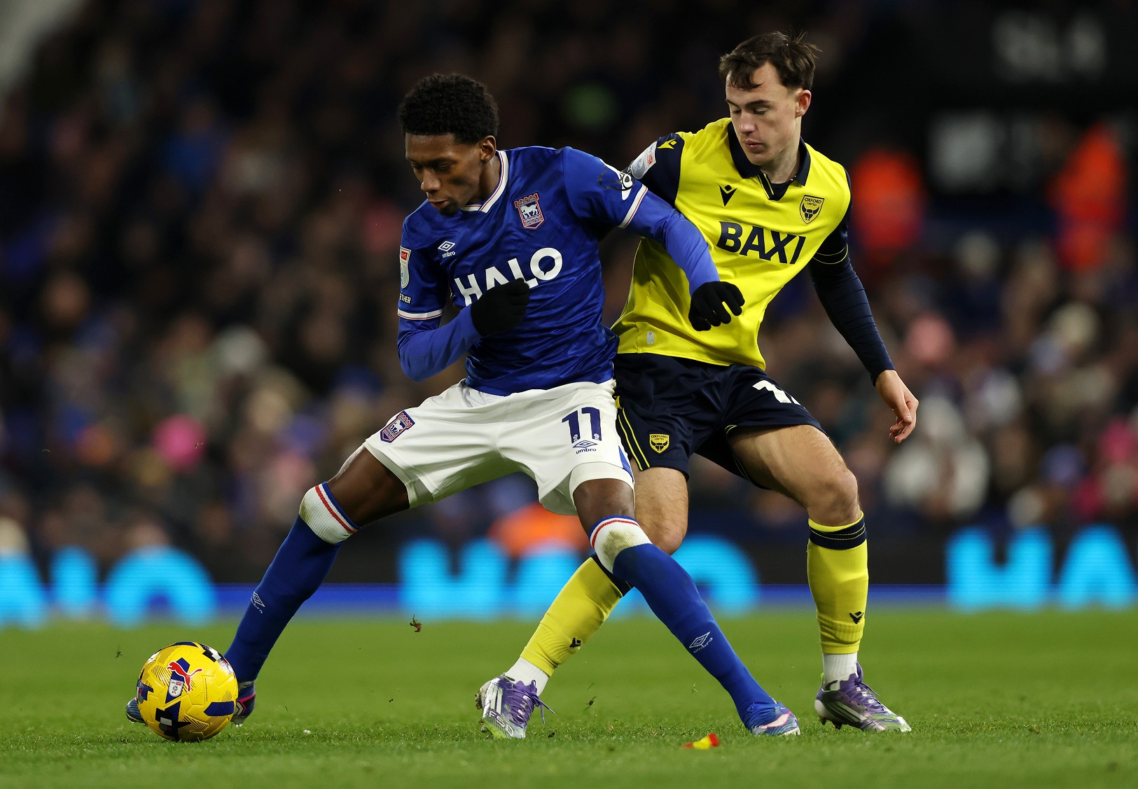 Jaden Philogene of Ipswich Town