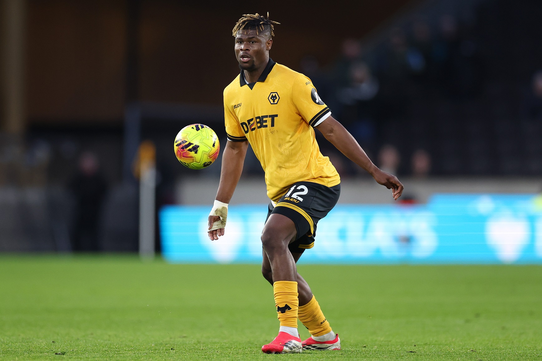 Emmanuel Agbadou of Wolverhampton Wanderers