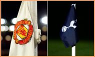 Man United Tottenham flag