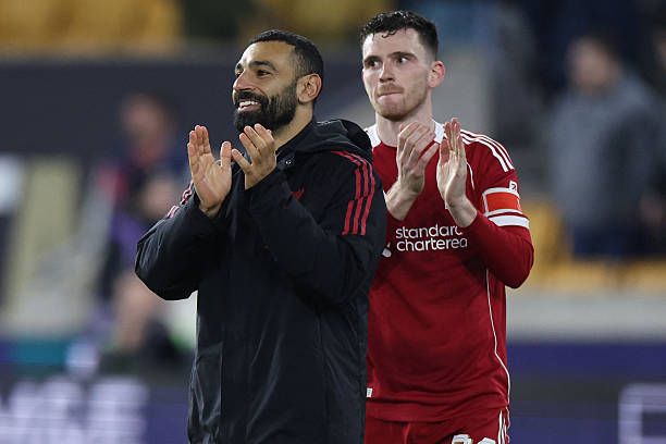 Mo Salah pens emotional farewell to Andy Robertson after Liverpool summer exit decision