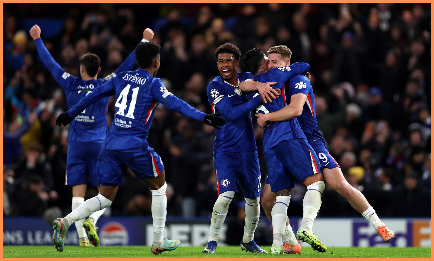 Chelsea players