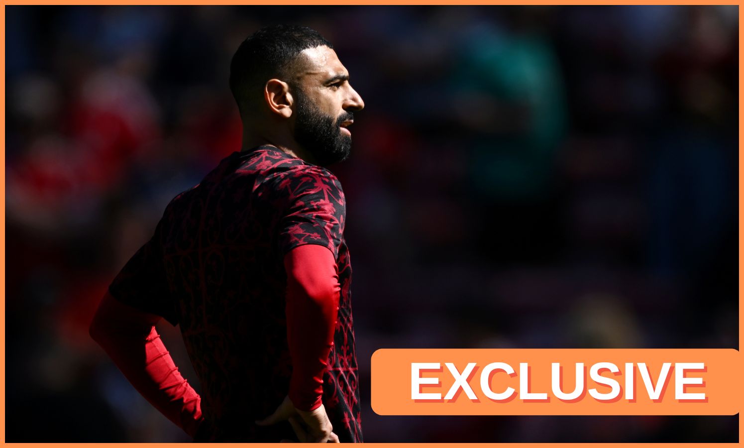 Mohamed Salah and 'exclusive' banner