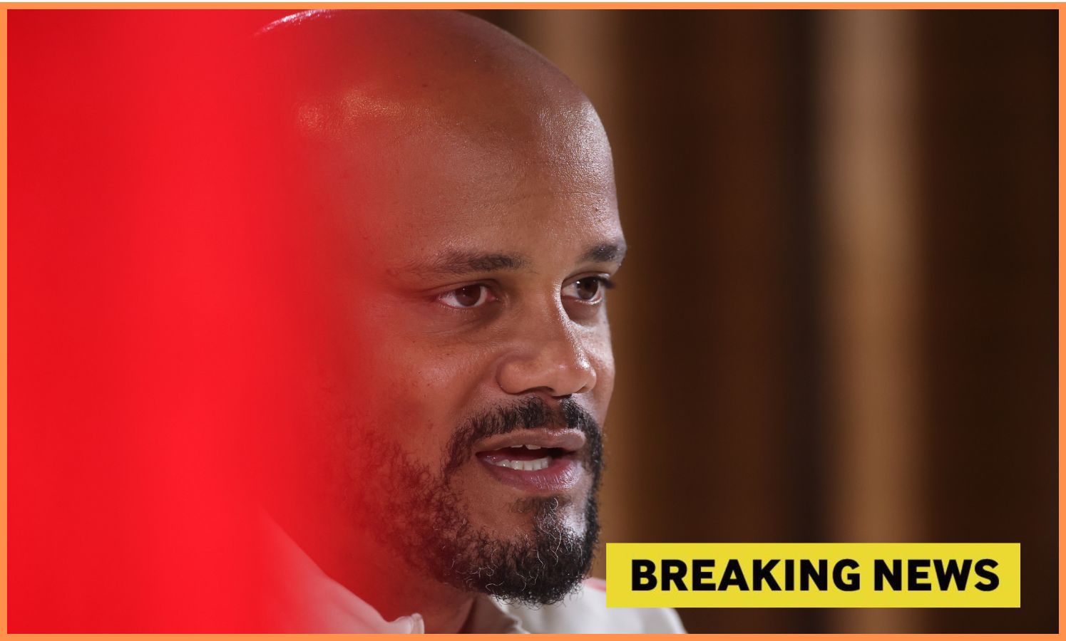 Vincent Kompany in a press conference