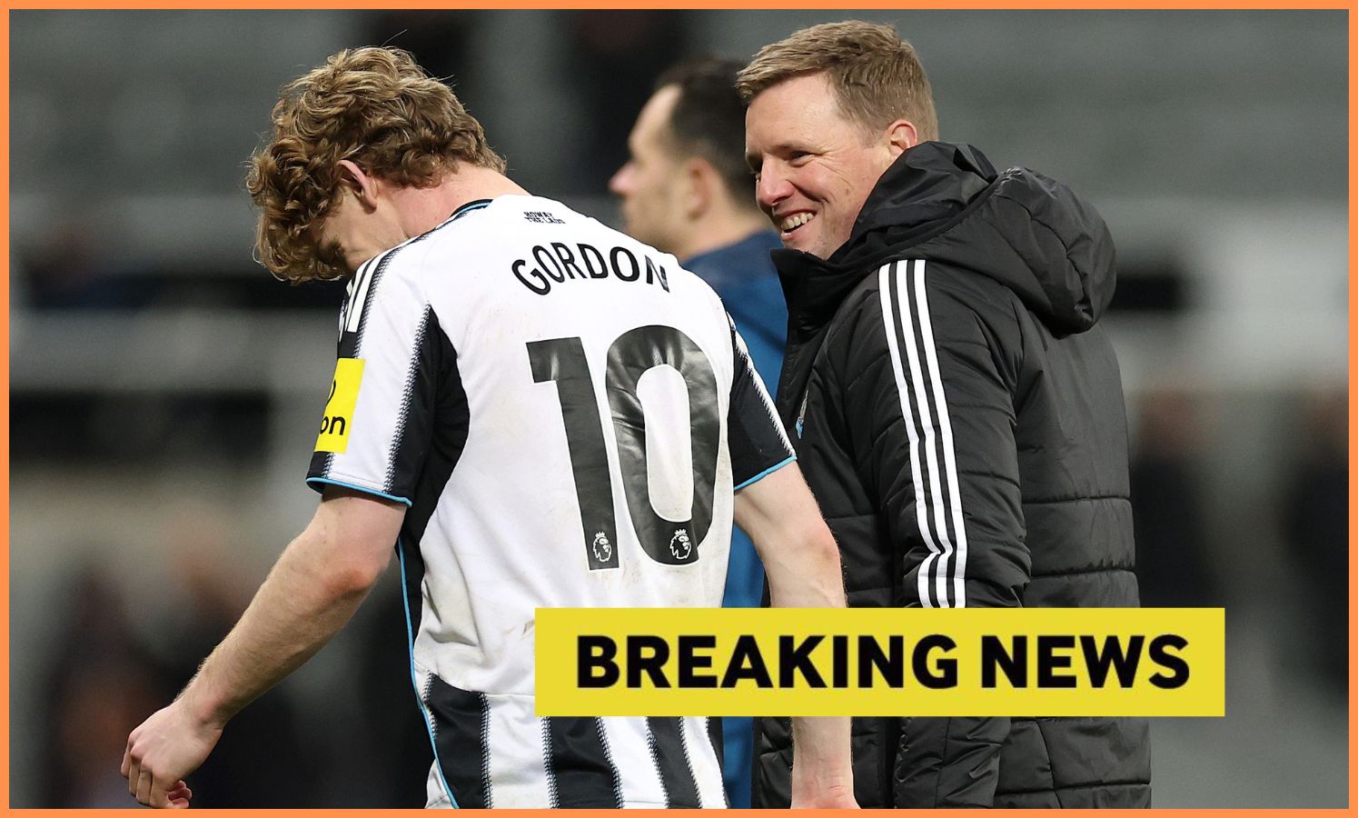 Anthony Gordon and Eddie Howe