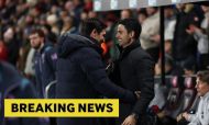 Bournemouth manager Andoni Iraola applauds the fans