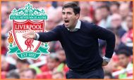 Andoni Iraola during Liverpool vs Bournemouth at Anfield