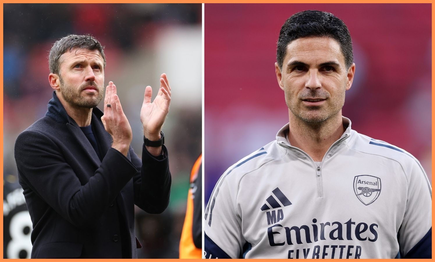 Michael Carrick Mikel ArtetaMan United Arsenal