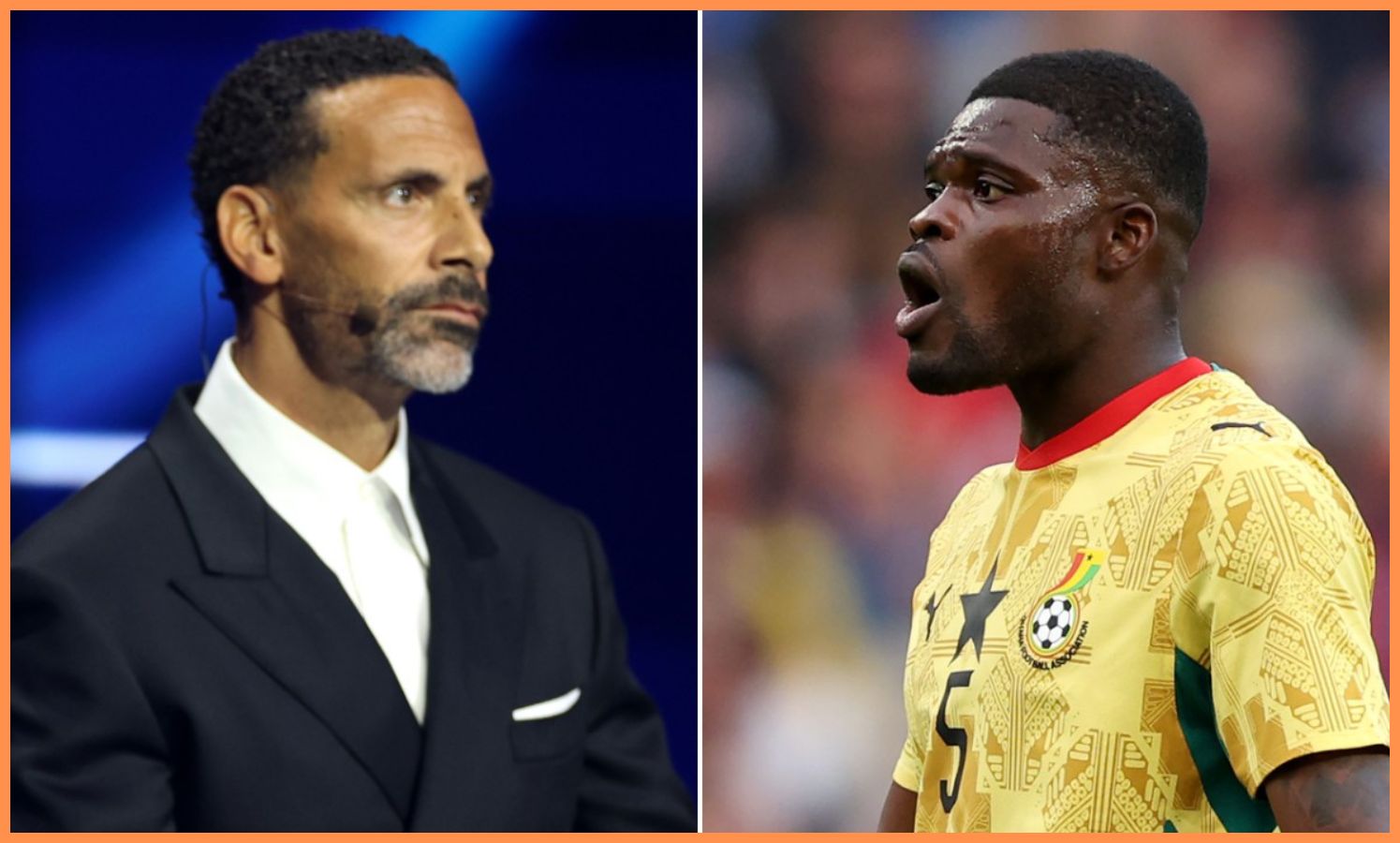 Rio Ferdinand and Thomas Partey
