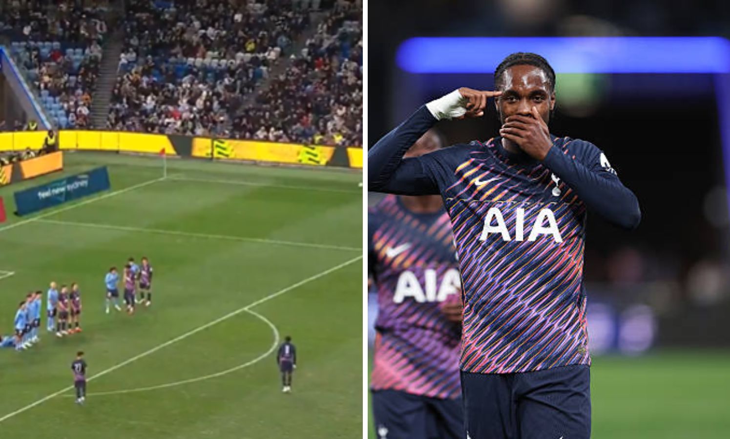 Tel scores stunning free-kick