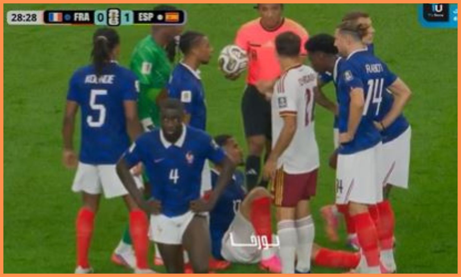 Major worry for Arsenal as important Gunners star goes off injured during France-Spain